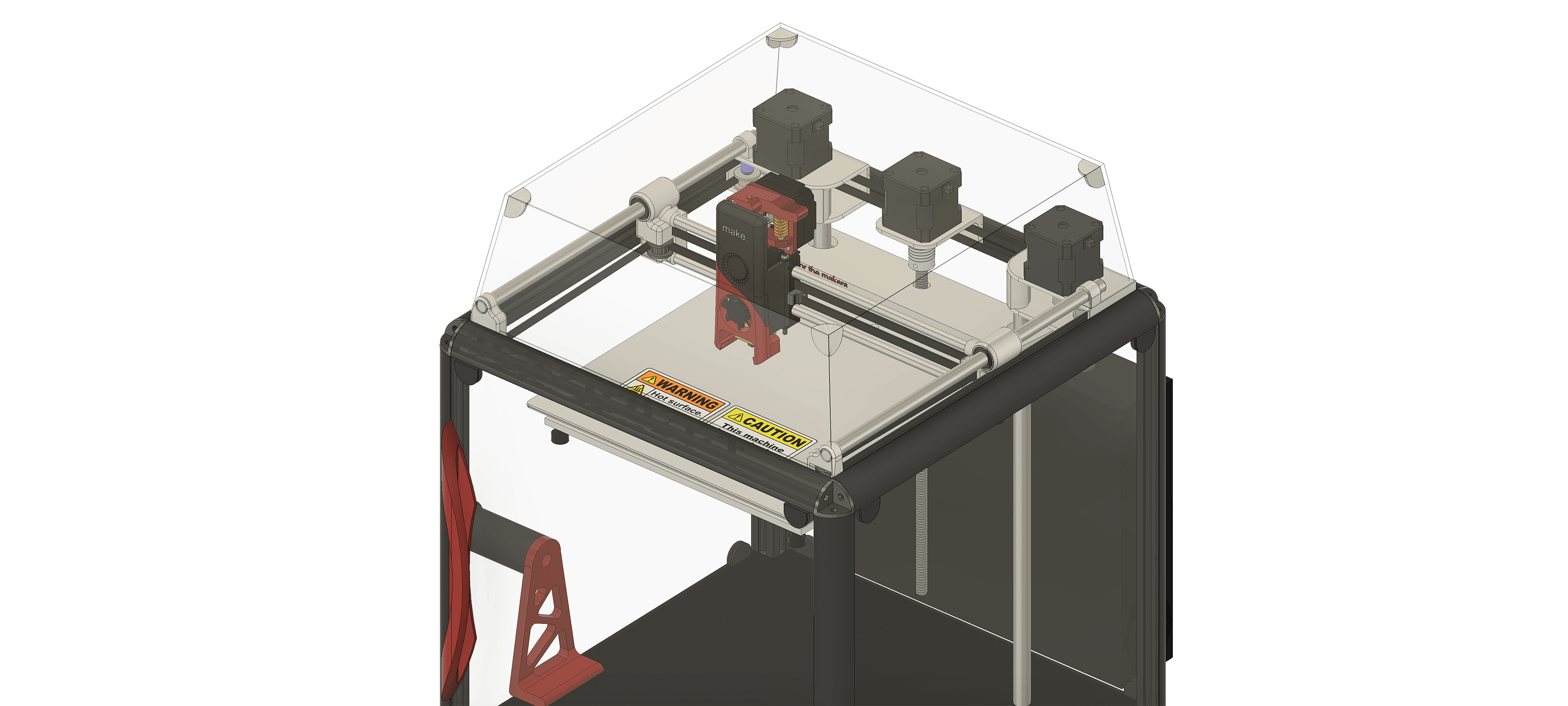 3D printer render