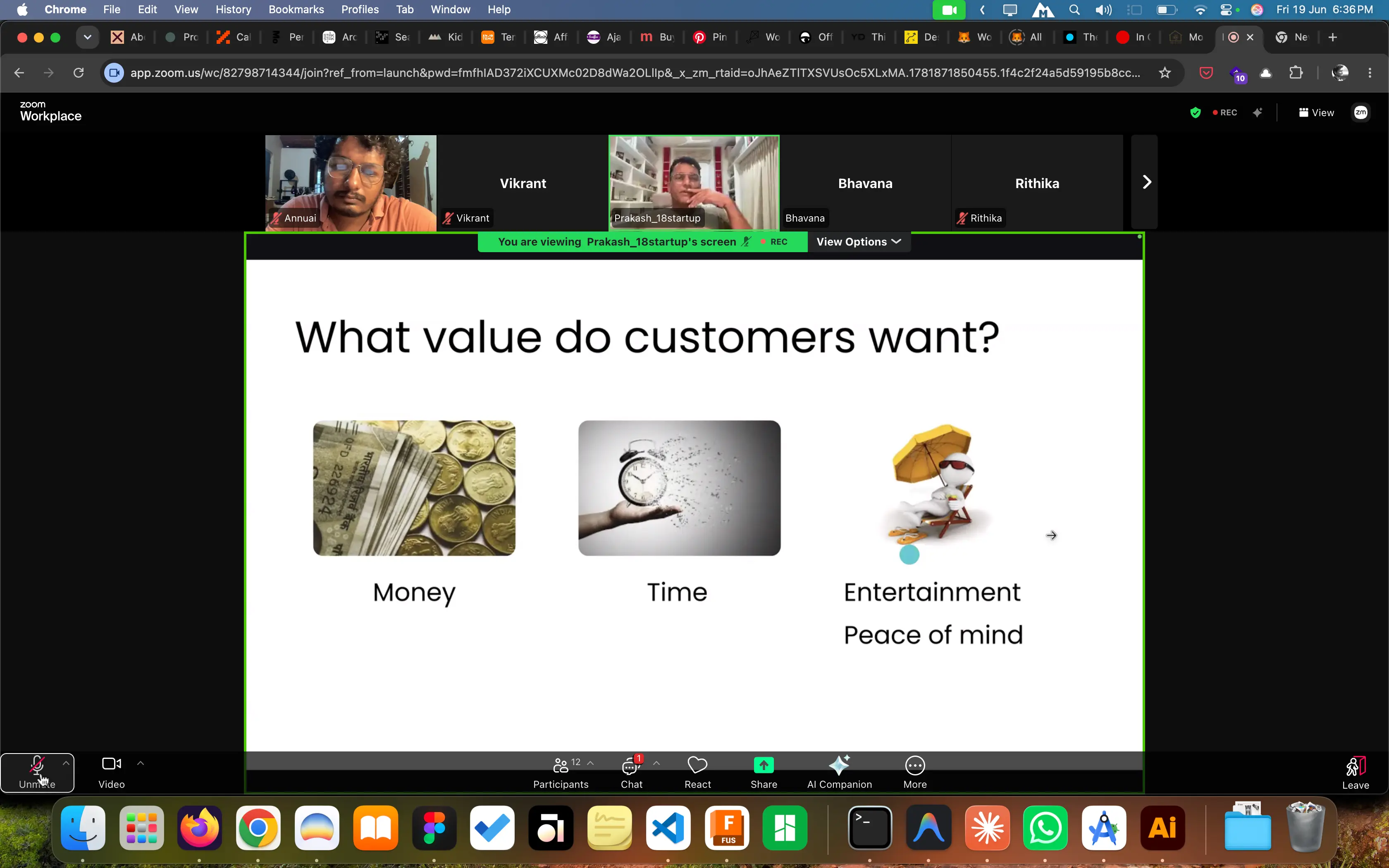 Customer value dimensions