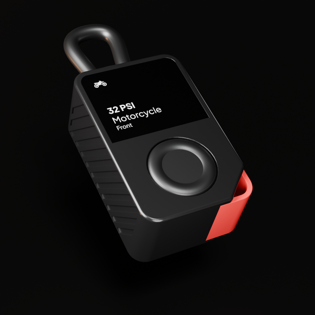 Portable air compressor render