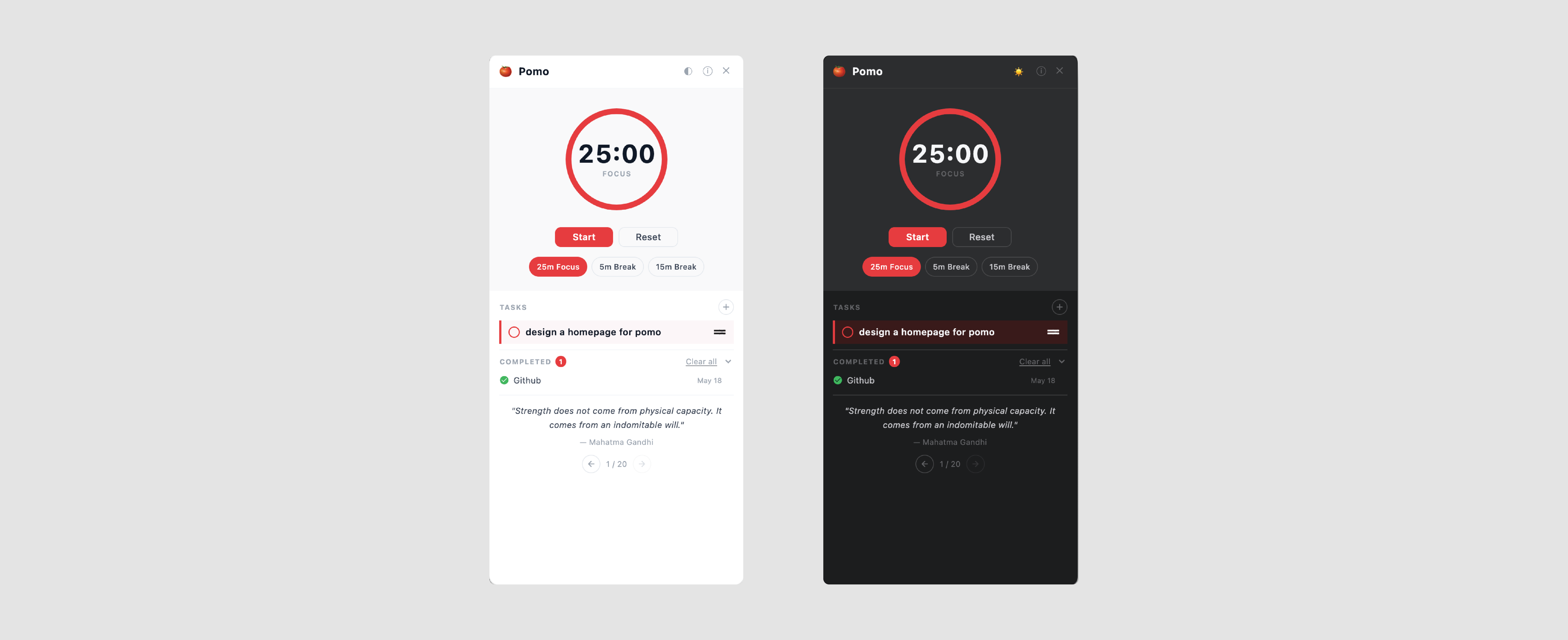Pomo: A Pomodoro Timer